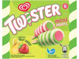 Hoogvliet Ola Twister pineapple mini aanbieding