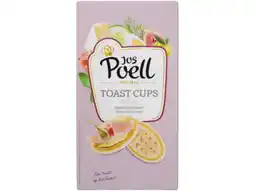 Hoogvliet Jos Poell Snack cups ovaal aanbieding