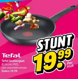 Hoogvliet Tefal koekenpan aanbieding