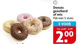 Hoogvliet Donuts gesuikerd of mix aanbieding