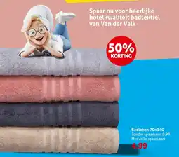 Hoogvliet Badlaken 70 x 140 aanbieding