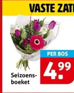 Hoogvliet Seizoens- boeket aanbieding