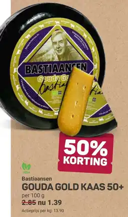 Ekoplaza Bastiaansen gouda gold kaas 50+ aanbieding