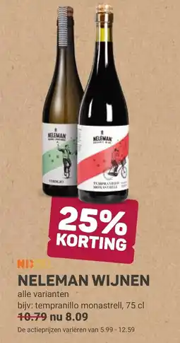 Ekoplaza Neleman wijnen aanbieding