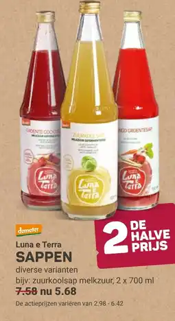 Ekoplaza Luna e terra sappen aanbieding
