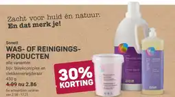 Ekoplaza Sonett was- of reinigings- producten aanbieding