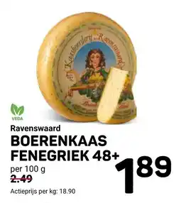 Ekoplaza Ravenswaard boerenkaas fenegriek 48+ aanbieding