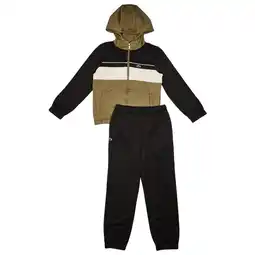 Foot Locker Lacoste Front Stripe Trainingspakken Kinder - Olijf - Maat 140 - 152 CM - Poly Tricot aanbieding