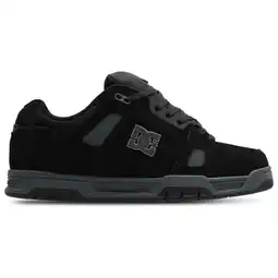 Foot Locker DC Shoes Stag Sneakers Heren - Zwart - Maat 40.5 - Suède aanbieding