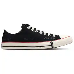 Foot Locker Converse Ctas Ox Sneakers Heren - Zwart - Maat 40 - Canvas aanbieding