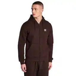 Foot Locker Adidas Adicolor Essentials Hoodies Heren - Bruin - Maat XS aanbieding