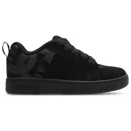 Foot Locker DC Shoes Court Graffik Peuterschoenen - Zwart - Maat 32 - Suède aanbieding