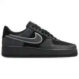 Foot Locker Nike Air Force Sneakers Heren - Zwart - Maat 40 - Leer aanbieding