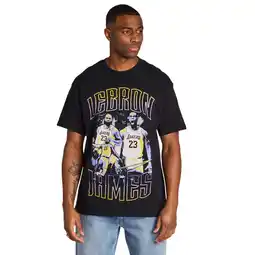 Foot Locker Nike NBA T-shirts Heren - Zwart - Maat S - Katoen Jersey aanbieding