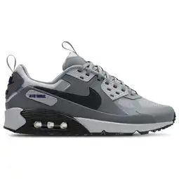 Foot Locker Nike Air Max 90 Sneakers Heren - Grijs - Maat 40 - Mesh/Synthetisch aanbieding