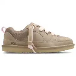 Foot Locker UGG Lowmel Kindersneakers - Beige - Maat 36 - Suède aanbieding