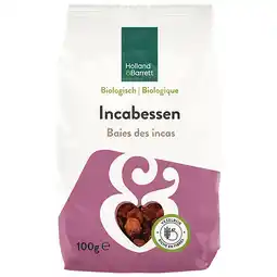 Holland & Barrett 2+1 gratis | Holland & Barrett Biologische Incabessen - 100g aanbieding