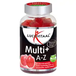 Holland & Barrett 1+1 gratis | Lucovitaal Multi A-Z (60 Gummies) aanbieding