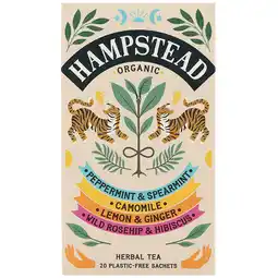 Holland & Barrett Online deals | Hampstead Kruidenthee Assortiment 4 Smaken - 4x5 zakjes aanbieding