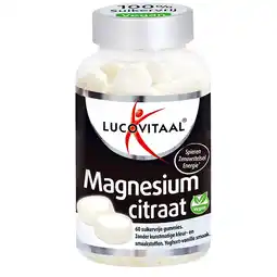 Holland & Barrett 1+1 gratis | Lucovitaal Magnesium Citraat (60 Gummies) aanbieding