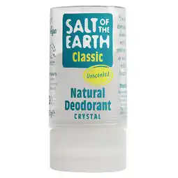 Holland & Barrett 1+1 gratis | Salt of the Earth Deodorant Crystal Stick Classic - 90g aanbieding