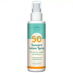 Holland & Barrett 1+1 gratis | De Tuinen Zonnebrandlotion Spray SPF50 - 150ml aanbieding