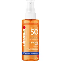 Holland & Barrett Online deals | Ultrasun Family Wet Skin Spray SPF50 - 100ml aanbieding