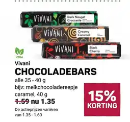 Ekoplaza Vivani chocoladebars aanbieding