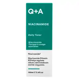 Holland & Barrett Q+A Niacinamide Daily Toner - 100ml aanbieding