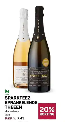 Ekoplaza Sparkteez sprankelende theeën aanbieding