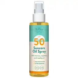 Holland & Barrett 1+1 gratis | De Tuinen Zonnebrandolie Spray SPF50 - 150ml aanbieding