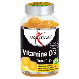 Holland & Barrett 1+1 gratis | Lucovitaal Vitamine D3 (60 Gummies) aanbieding