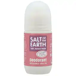Holland & Barrett 1+1 gratis | Salt of the Earth Deodorant Lavender & Vanilla Roll-on - 75ml aanbieding