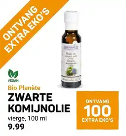 Ekoplaza Bio planète zwarte komijnolie aanbieding