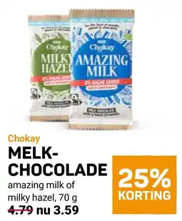 Ekoplaza Chokay melk- chocolade aanbieding