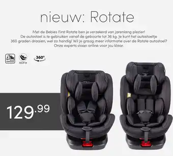 Baby & Tiener nieuw: Rotate aanbieding