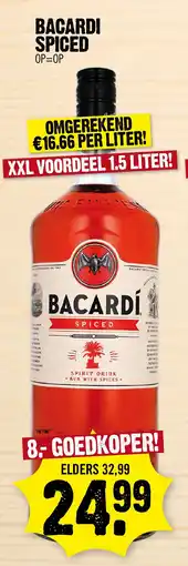 Super Dirck 3 Bacardi spiced aanbieding