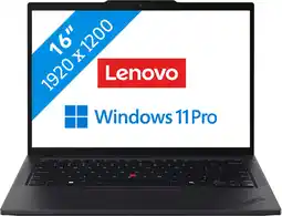 Coolblue Lenovo ThinkPad T16 Gen 4 (Intel) - 21QE005AMH QWERTY aanbieding