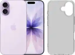 Coolblue Apple iPhone 17 256GB Paars + BlueBuilt Screenprotector Glas aanbieding
