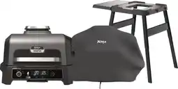 Coolblue Ninja Woodfire Elektrische BBQ Grill en Smoker OG850EU Starterspakket aanbieding