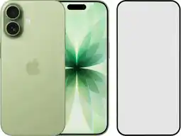Coolblue Apple iPhone 17 256GB Groen + BlueBuilt Screenprotector Glas aanbieding