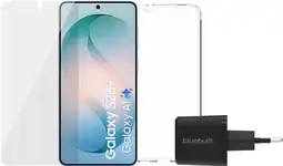 Coolblue Samsung Galaxy S26 Plus 256GB Lichtblauw 5G + Compleet Accessoirepakket aanbieding