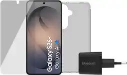 Coolblue Samsung Galaxy S26 Plus 256GB Zwart 5G + Compleet Accessoirepakket aanbieding