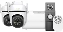 Coolblue TP-Link Tapo C530WS Duo Pack + H500 CentralHub + D235 Smart Battery & Wired Doorbell aanbieding