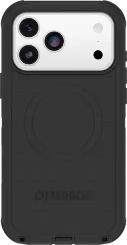 Coolblue OtterBox Defender Pro iPhone 17 Pro Max Back Cover met MagSafe Magneet Zwart aanbieding