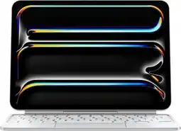 Coolblue Apple Magic Keyboard iPad Pro 11 inch (2025/2024) QWERTY Wit aanbieding