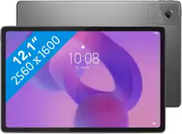Coolblue Lenovo Idea Tab Plus 12,1 inch 256GB Wifi Grijs Mat Scherm met Stylus aanbieding