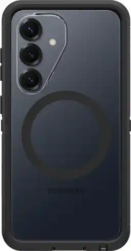 Coolblue OtterBox Defender Samsung Galaxy S26 Back Cover met Magneet Transparant Zwarte Rand aanbieding