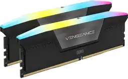 Coolblue CORSAIR Vengeance RGB 32GB (2x16GB) DDR5 DIMM 5600MT/s CL40 aanbieding
