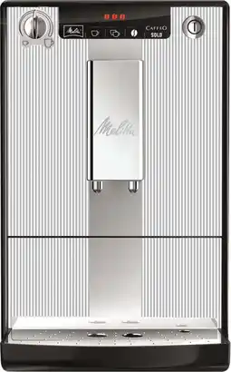 Coolblue Melitta Caffeo Solo Silver Stripes aanbieding